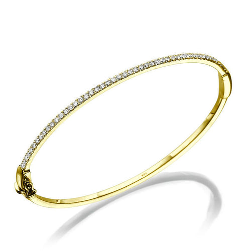 Diamond Bracelet 14k Yellow gold - Diamonds Mine