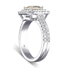 Load image into Gallery viewer, GIA 2.00 TCW Fancy Diamond Diamond - 18 kt. White gold - Ring