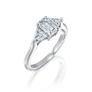 2.5 Carat 14K Yellow Gold Diamond "Monica" Engagement Ring