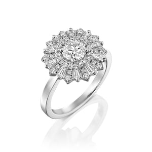 1 Carat 14K Yellow Gold GIA Certified Diamond "Mia" Engagement Ring