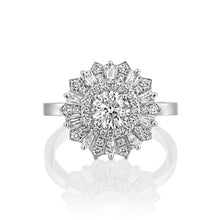 Load image into Gallery viewer, 3/4 Carat 14K White Gold GIA Certified Diamond &quot;Mia&quot; Engagement Ring