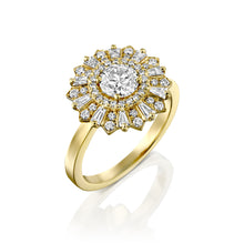 Load image into Gallery viewer, 3/4 Carat 14K White Gold GIA Certified Diamond &quot;Mia&quot; Engagement Ring