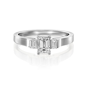 1.5 Carat 14K Rose Gold GIA Certified Diamond "Gabrielle" Engagement Ring