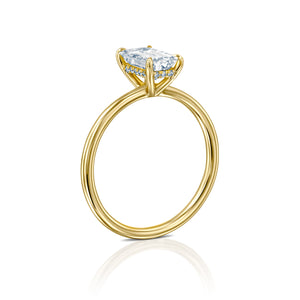 1.5 Carat 14K Yellow Gold Diamond "Catherine" Engagement Ring