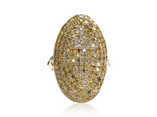 Load image into Gallery viewer, 2.22 Carat Fancy Diamond Dome - 14 kt. Yellow gold - Ring