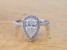 Load image into Gallery viewer, 1.36 TCW 14K White Gold Diamond &quot;Philippa&quot; Engagement Ring