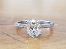 Load image into Gallery viewer, 1.8 TCW 14K White Gold Diamond &quot;Gemma&quot; Engagement Ring