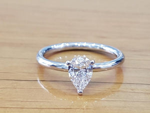 1 Carat 14K White Gold Diamond "Nella" Engagement Ring