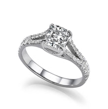 Load image into Gallery viewer, 1.7 Carat 14K White Gold Diamond &quot;Paris&quot; Engagement Ring | Diamonds Mine