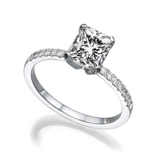 Load image into Gallery viewer, 2.1 Carat 14K White Gold Diamond &quot;Stephanie&quot; Engagement Ring | Diamonds Mine