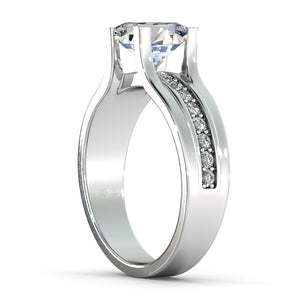 3.2 Carat 14K White Gold Diamond "Bridget" Engagement Ring