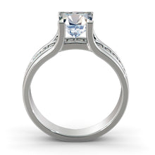 Load image into Gallery viewer, 1.2 Carat 14K Rose Gold Moissanite &amp; Diamonds &quot;Bridget&quot; Engagement Ring
