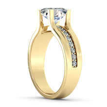 Load image into Gallery viewer, 3.2 Carat 14K White Gold Diamond &quot;Bridget&quot; Engagement Ring