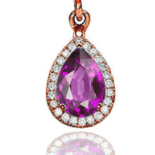 Load image into Gallery viewer, 2 Carat 14K White Gold Amethyst &quot;Francie&quot; Earrings | Diamonds Mine