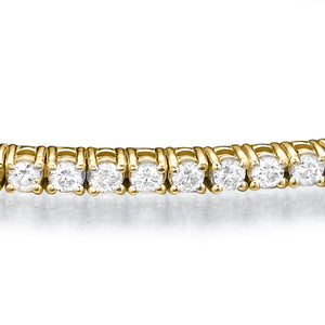1.2 TCW 14K White Gold Diamond Tennis Bracelet